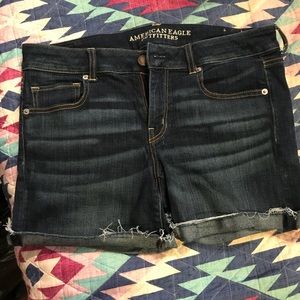 American eagle jean shorts